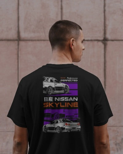Bio-Baumwolle T-Shirt "Skyline"